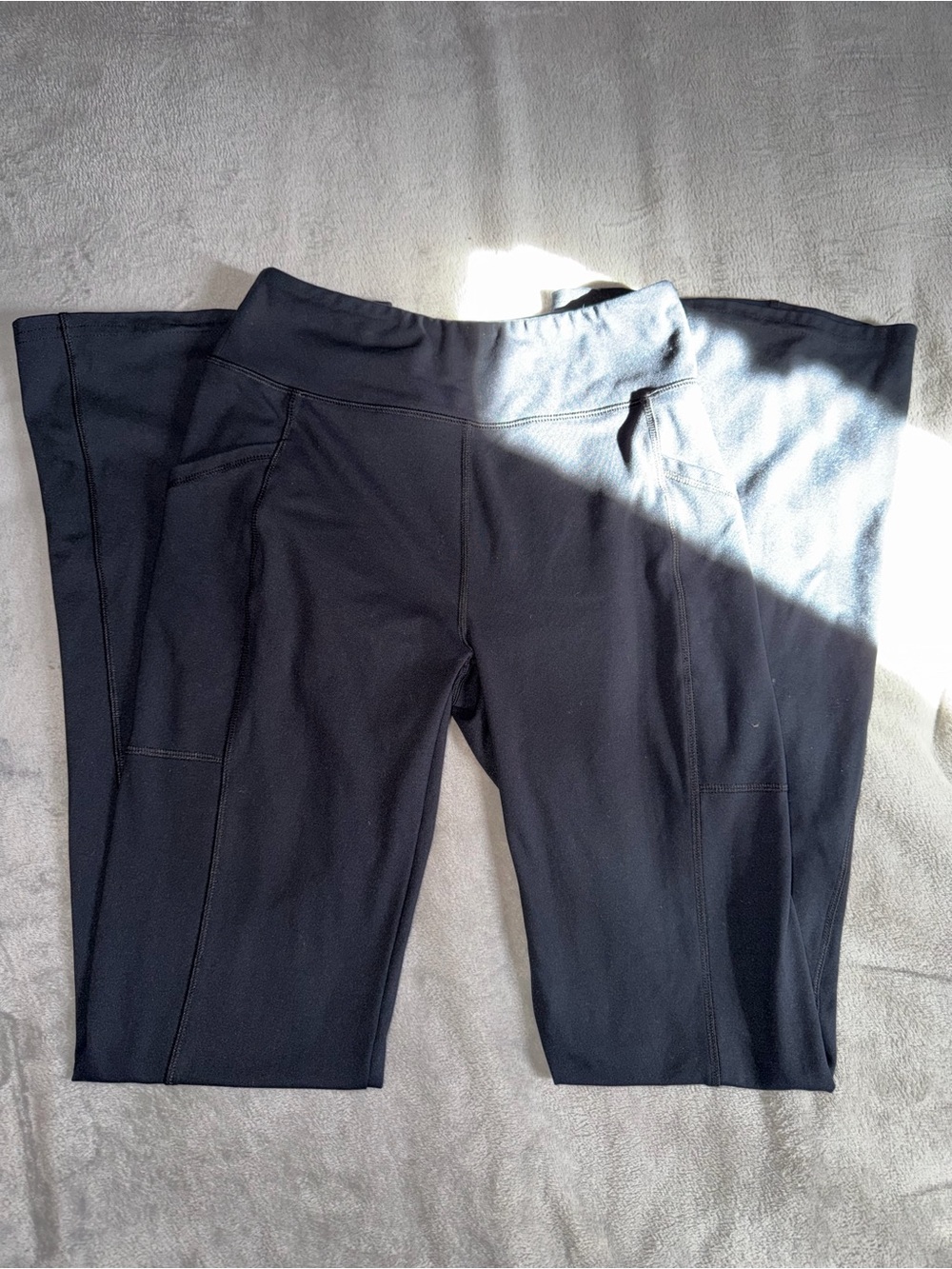 SO Black Capris with Side Pockets